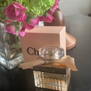 Chloe Perfume with Pink Box and Gold Accents